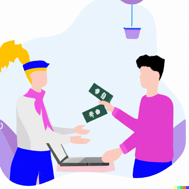Comparison of withdrawals and deposits