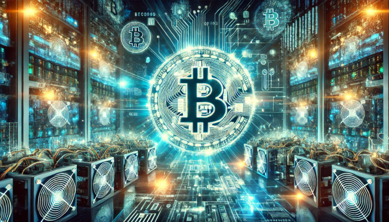 добыча биткоина