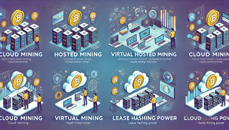 Hosted Mining, Virtual Hosted Mining и Lease Hashing Power