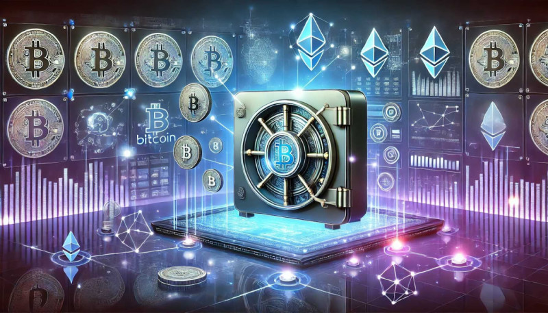 crypto exchange landing page