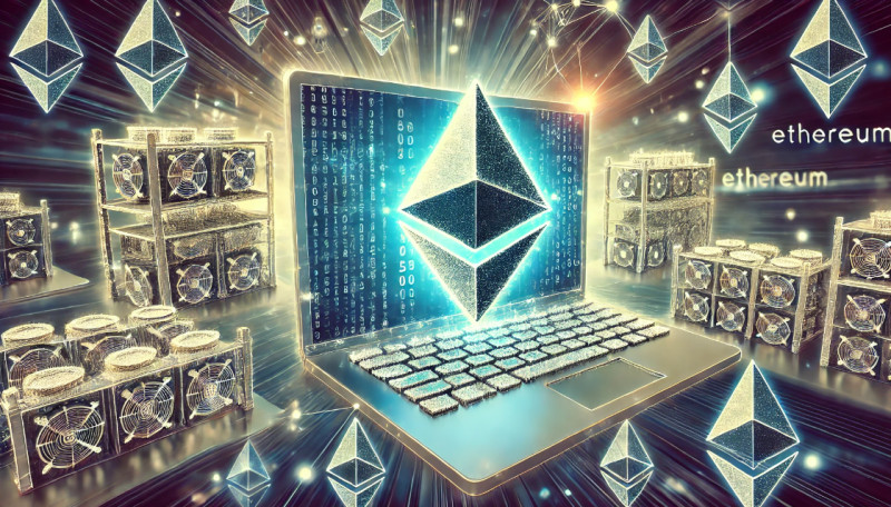 процесс майнинга и работа с блокчейном, подчеркивая технические аспекты