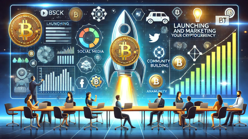  the aspect that includes the launch of a new cryptocurrency