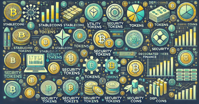  different types of cryptocurrencies that one can create