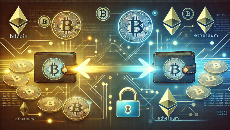 How to transfer cryptocurrency between wallets