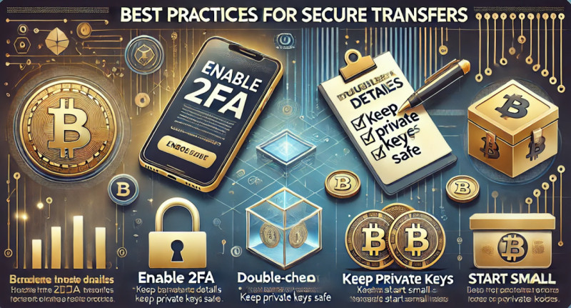 the best ways to make cryptocurrency transfers between wallets safe and secure