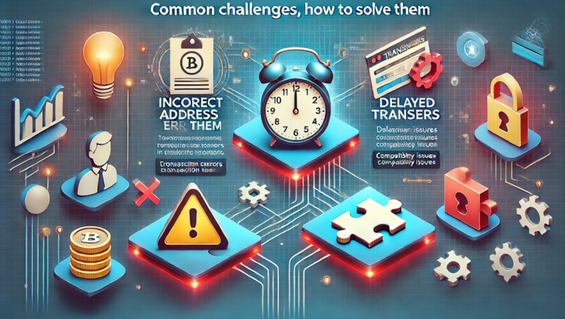 key problems that may arise while transferring digital assets between wallets