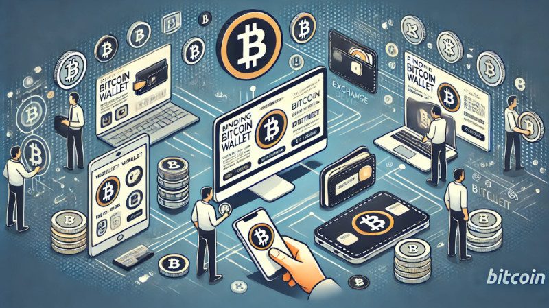 various ways to find wallet details using applications, hardware devices, exchange platforms