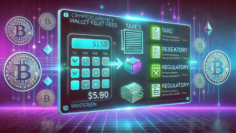 regulatory fees and taxes that need to be taken into account when using crypto storage