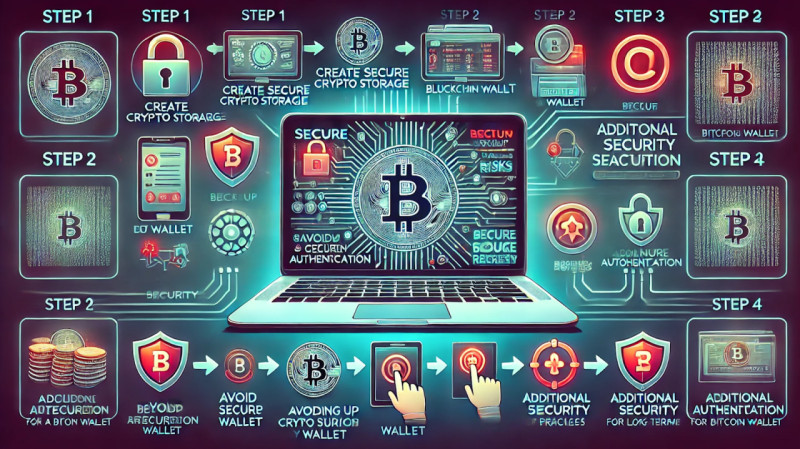  ways for achieving security of cryptocurrency storage