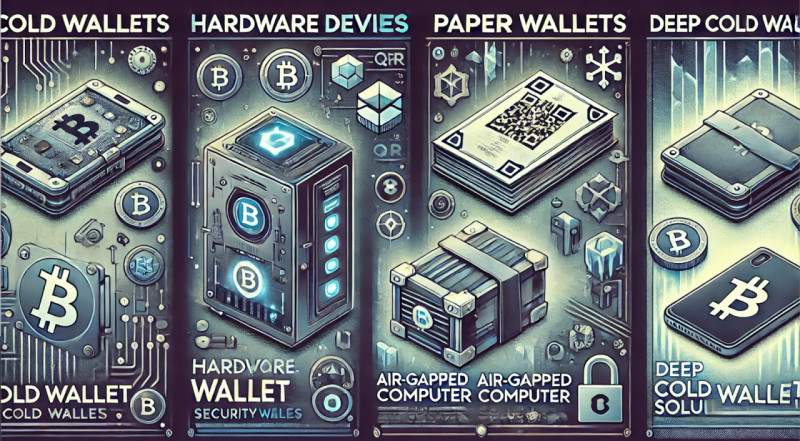 main types of cold wallets