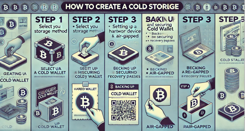 key steps needed for creating a cold wallet