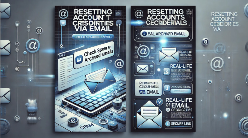 ways to use email for resetting account and access to a crypto wallet