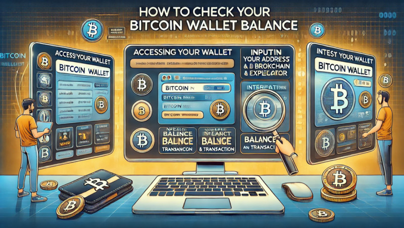 steps for checking the balance of a crypto wallet