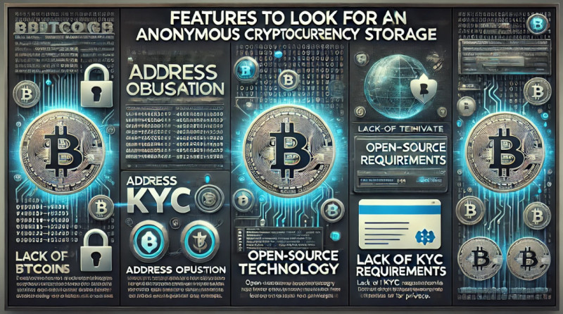 the main features that users should look for in an incognito crypto wallet