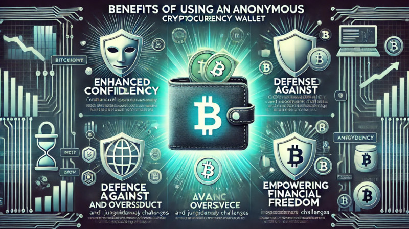 main profits of using an anonymous crypto wallet