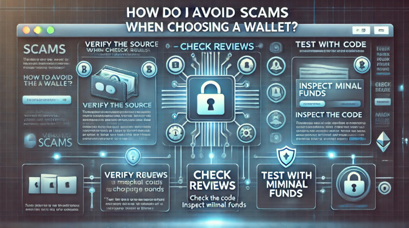 how to avoid scams in the process of choosing and using an anonymous crypto wallets