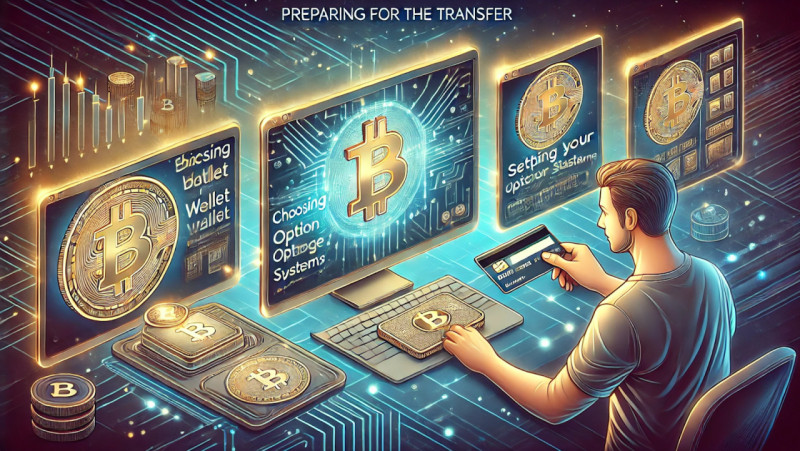 preparational steps that need to be taken before making a transfer