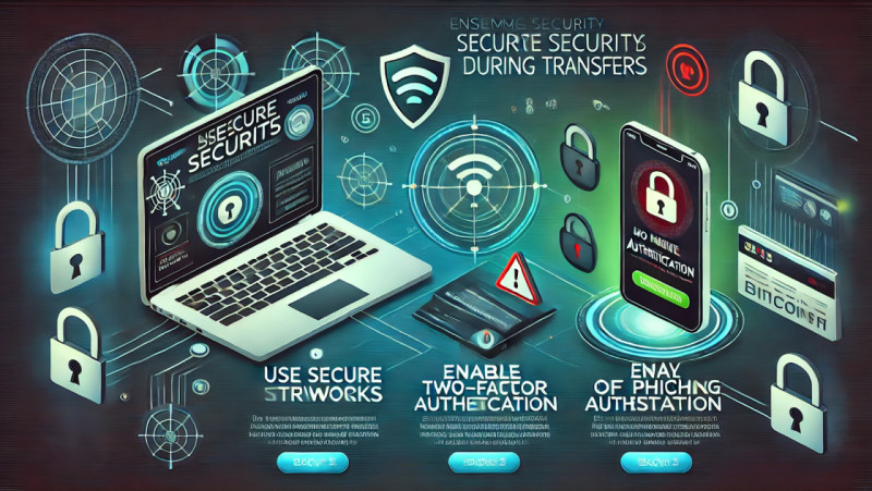 tips for ensuring safety while making crypto transfers