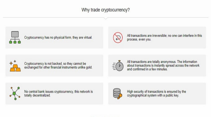 Cryptocurrencies have several advantages compared to other trading instruments.