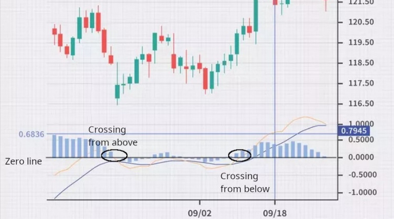 MACD Strategy: Entering a short position can be done when the main line breaches the zero level and there's a corresponding change in the histogram bar height