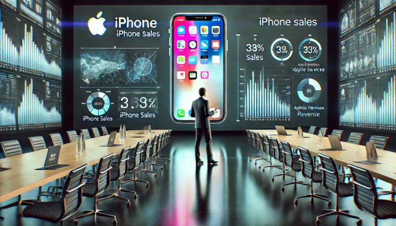 Инвестор на фоне роста продаж iPhone