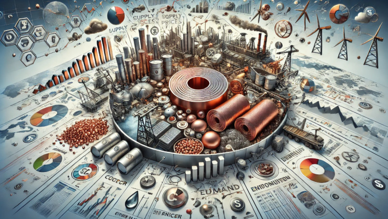 цепочки поставок, энергетика, геополитика, промышленный спрос и экологические нормы